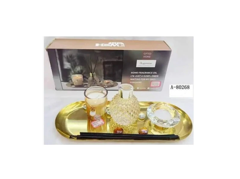 Set Aromaterapie Sticlă + Ceară + Fier A-80268 WEI